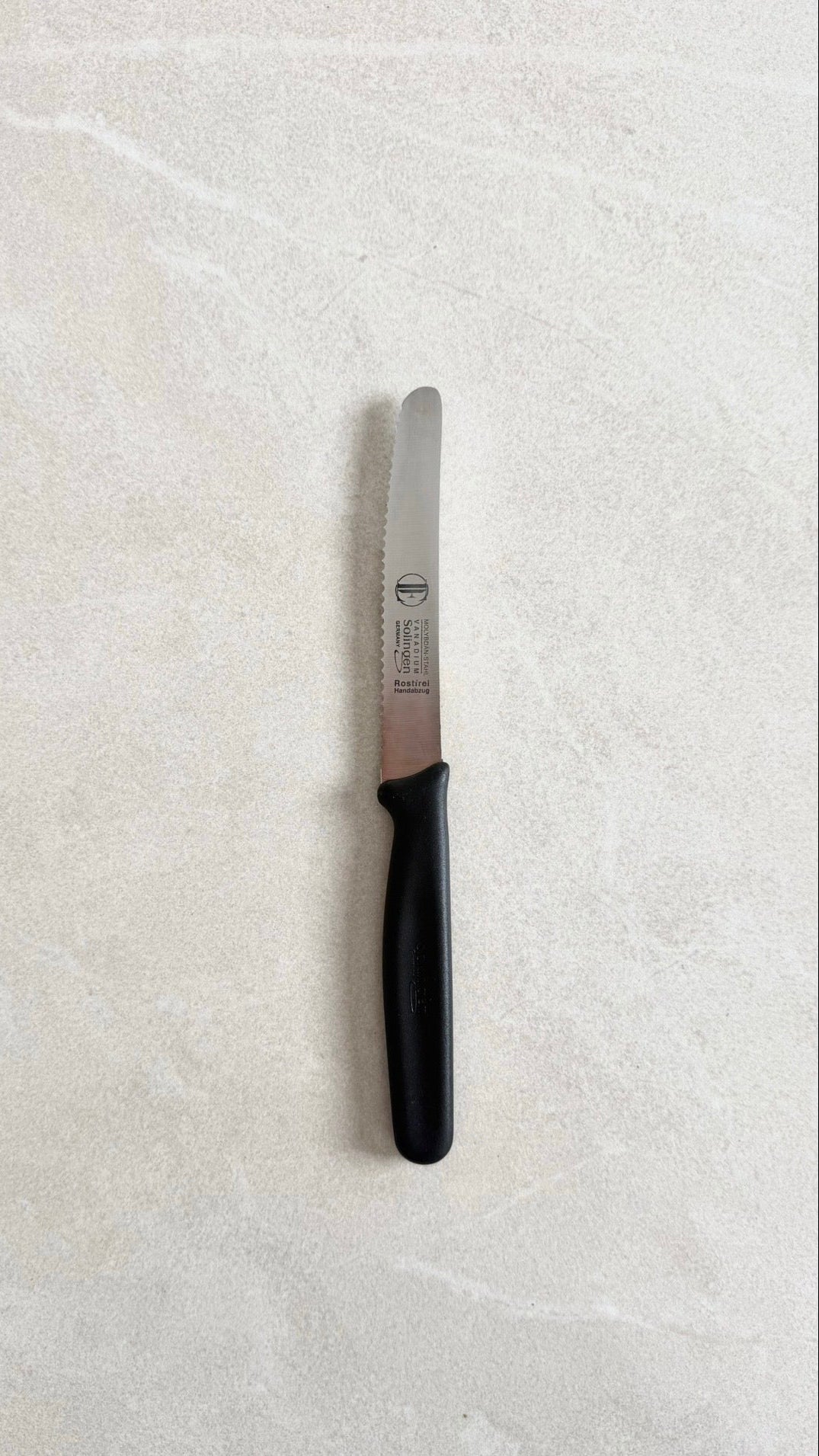 Original Solingen ''UltraMaster‘‘ Messer Schwarz/ Yüksek Keskin Bicak Siyah