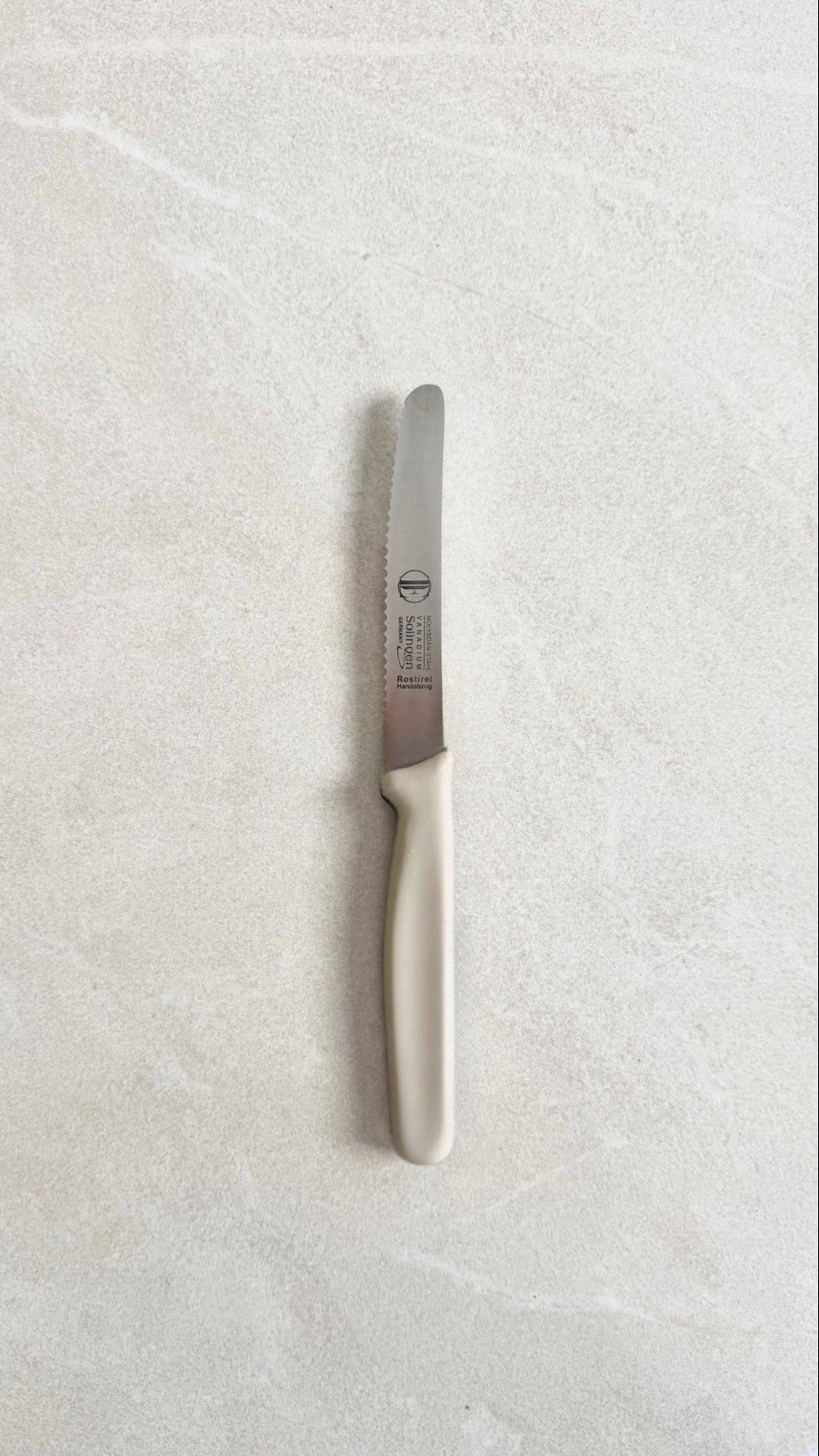 Beige Original Solingen ''UltraMaster‘‘ Messer / Bej yüksek keskin ''Ultramaster‘‘ bicak